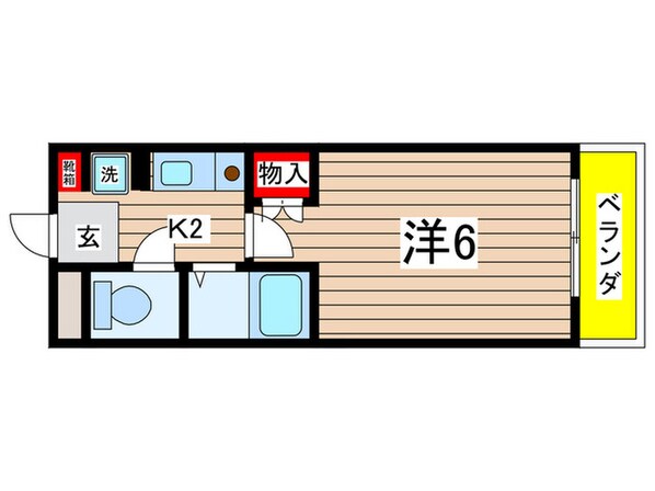 松本ビルの物件間取画像